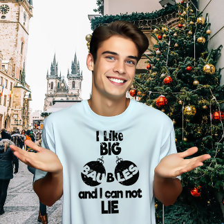 Camiseta Como Big Baubles Como Nada Mais Divertido