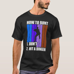 Camiseta Como Bunt 1 Não 2 Atingir Uma Mulher Pai Da Mãe