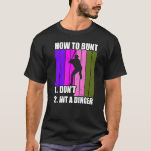 Camiseta Como Bunt 1 Não 2 Atingir Uma Mulher Pai Da Mãe