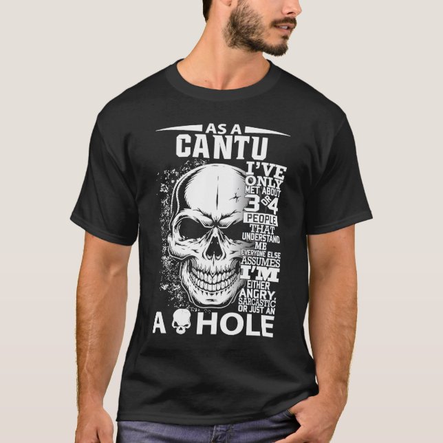 Camiseta Como CANTU só conheci cerca de 3 4 pessoas l3 (Frente)