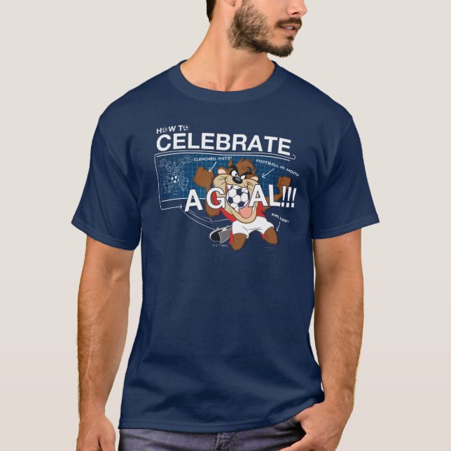 Camiseta Como Celebrar um Gol com o TAZ™ (Frente)