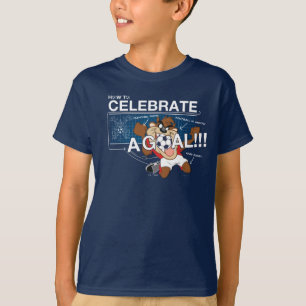 Camiseta Como Celebrar um Gol com o TAZ™