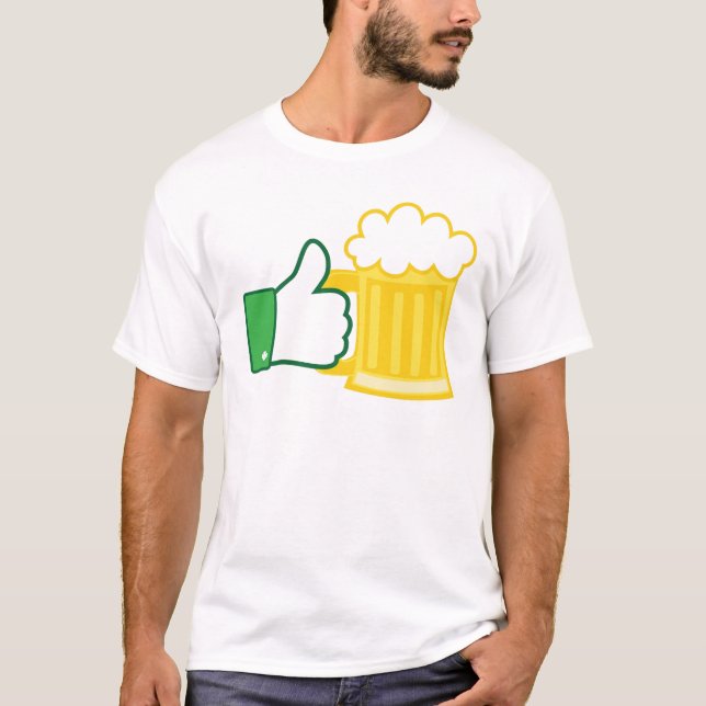 Camiseta Como Cerveja (Frente)