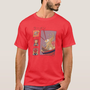 Camiseta Como Comer Ramen