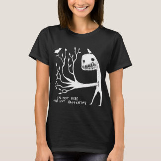 Camiseta Como Desaparecer Completamente - Letras Ilustradas