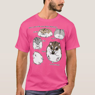 Camiseta Como Descrever Seus Hamsters Anões