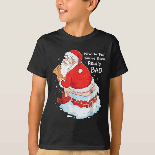 Camiseta Como dizer quando você foi mal maroto de Natal (Frente)