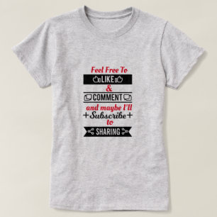 Camiseta Como e Compartilhar T-Shirt