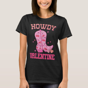 Camiseta Como está você Botas de Disco do Dia dos Namorados