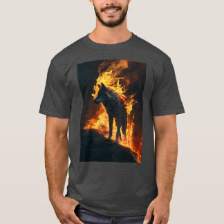 Camiseta Como estão as chamas, Ignite o Lobo