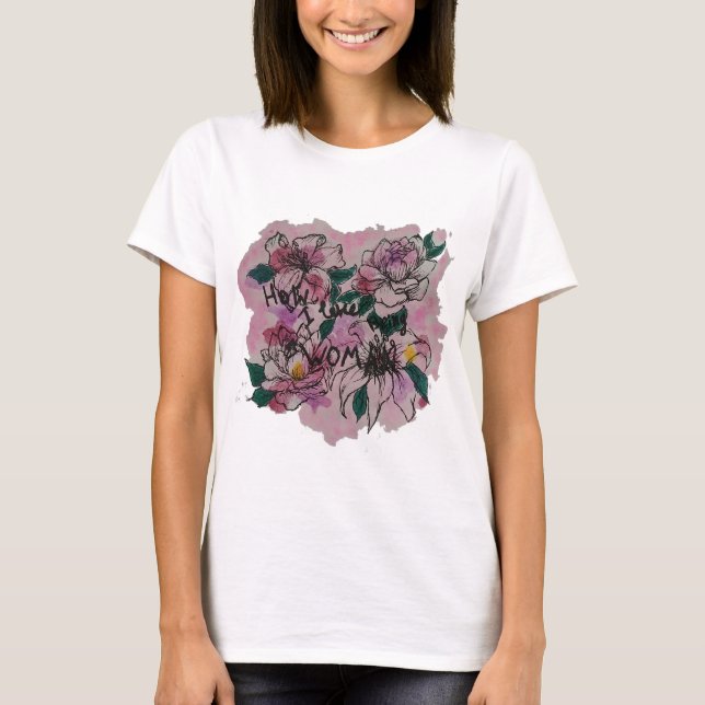 Camiseta Como eu amo ser mulher.. (Frente)