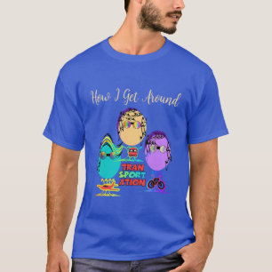 Camiseta Como Eu Envolvo O Azul Profundo