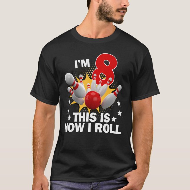 Camiseta Como eu faço a Festa de aniversário da Boliche de  (Frente)