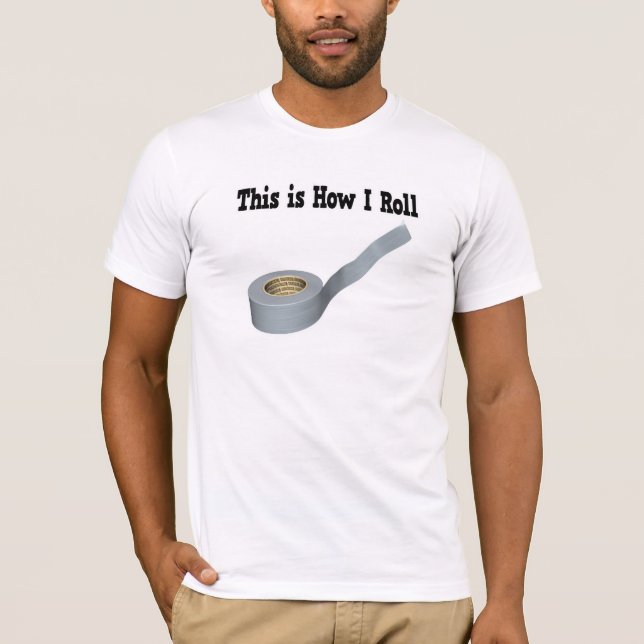 Camiseta Como eu faço a fita do duto (Frente)