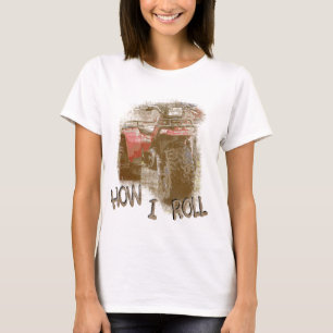 Camiseta Como eu rolo - veículo com rodas do ATC Trike tr