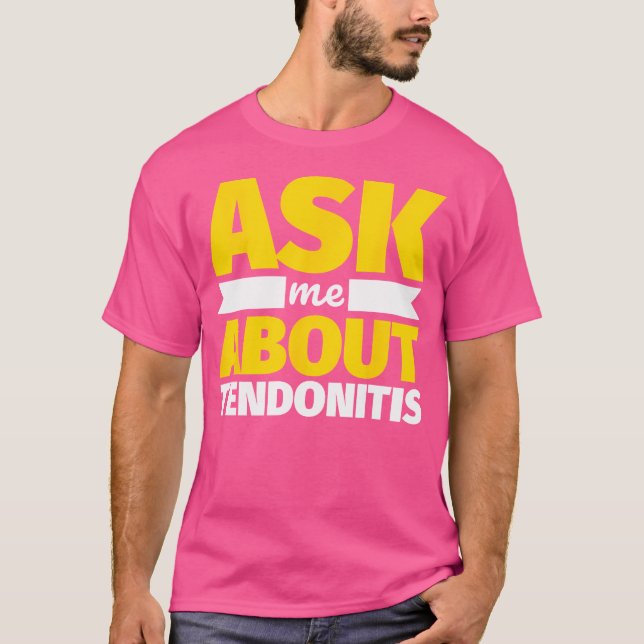 Camiseta Como Eu Sobre Tendonite Engraçado Levantamento De  (Frente)