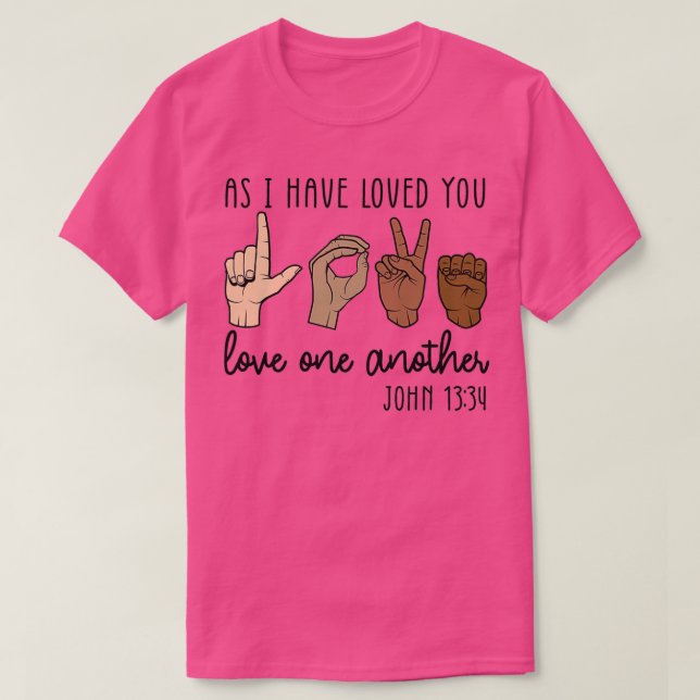 Camiseta Como Eu Te Amo Um Ao Outro (Frente do Design)