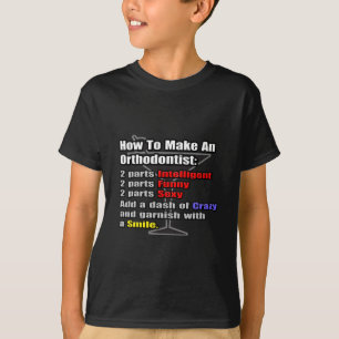 Camiseta Como fazer um ortodontista