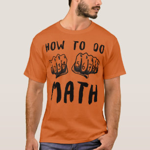 Camiseta Como Fazer Uma Citação Engraçada Em Matemática