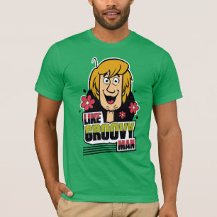 Camiseta "Como gráfico desgrenhado do homem Groovy"