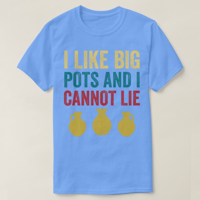 Camiseta Como grandes Potes Engraçados Potter Potter Retro  (Frente do Design)