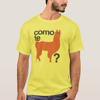 Camiseta Como lhama?