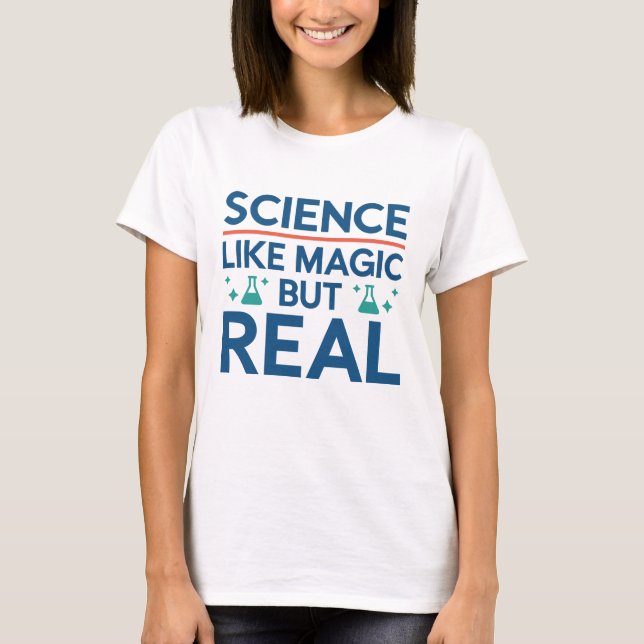 Camiseta Como Magia Mas Real (Frente)