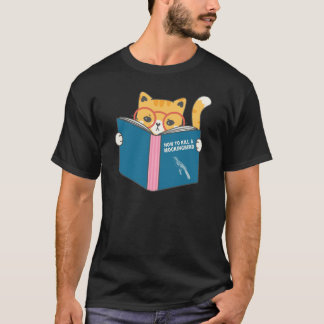 Camiseta Como Matar um Gato Engraçado de Mockingbird