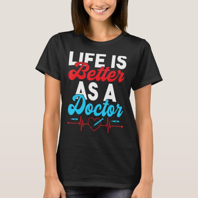 Camiseta como médico (Frente)