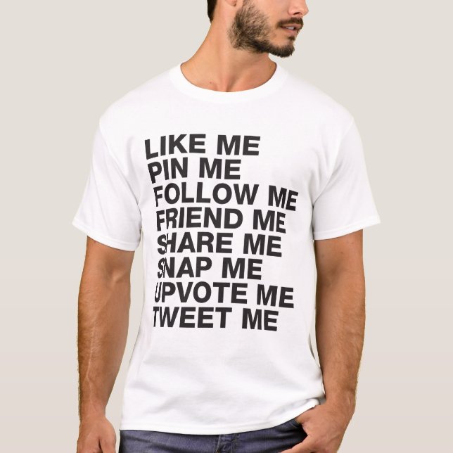 Camiseta Como mim social (Frente)