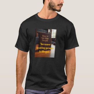 Camiseta Como não dar voltas às Pessoas - Engraçado T-Shirt