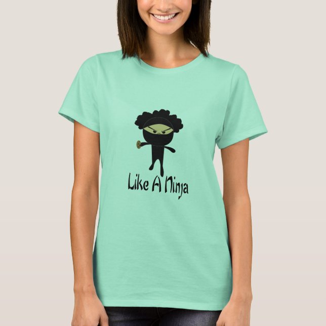 Camiseta Como Ninja (Frente)
