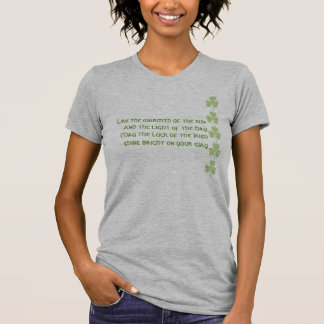 Camiseta Como o calor da bênção do Sol - Irlandês