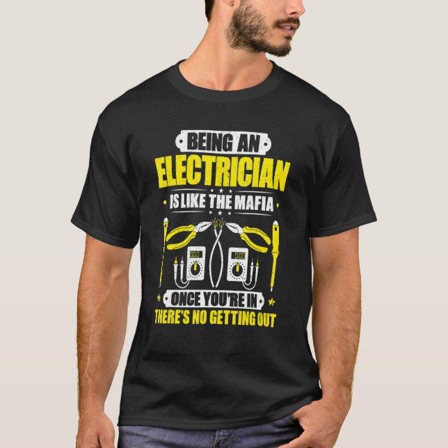 Camiseta Como O Elétrico Máfia (Frente)