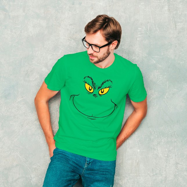 Camiseta Como o Grinch Roubou a Cara do Natal (Criador carregado)
