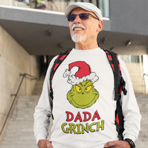 Camiseta Como o Grinch Roubou o Natal Dada Grinch