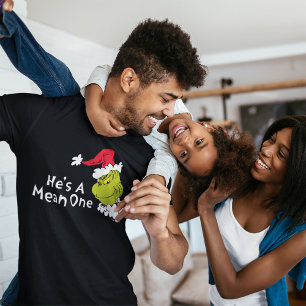 Camiseta Como o Grinch Roubou o Natal Ele é um Mau Caráte