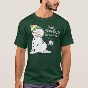 Camiseta Como Os Flocos De Neve São Engraçados, Chris
