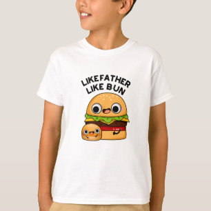 Camiseta Como Padre, Como Um Comida Engraçado.
