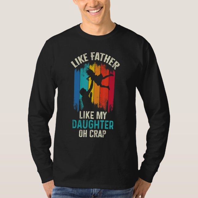 Camiseta Como Pai Como Filha Oh Quebra 11 (Frente)