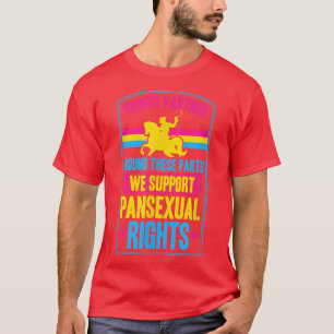 Camiseta Como Parceiro Reúne Essas Partes Que Apoiamos Pans