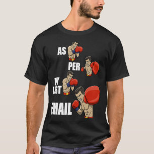 Camiseta Como Por Meu Último Email Boxing Women Human Boxin