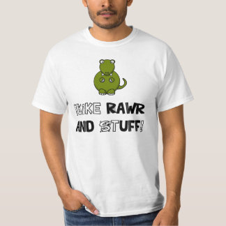 Camiseta ! Como Rawr e material!