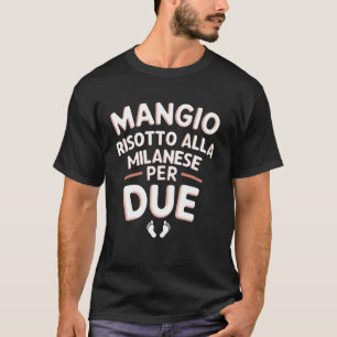 Camiseta Como Risoto à Milanesa Para Duas Pessoas Divertida