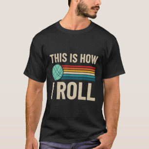 Camiseta Como Rolo Bocce Bocci Player Lawn Boliche Bo