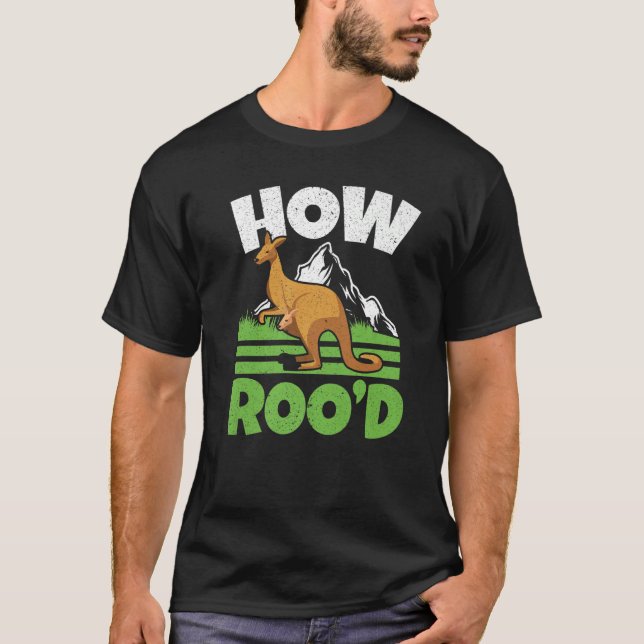 Camiseta Como Roo Kangaroo Whisperer Wildlife Animal Austr (Frente)