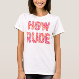 Camiseta Como rude