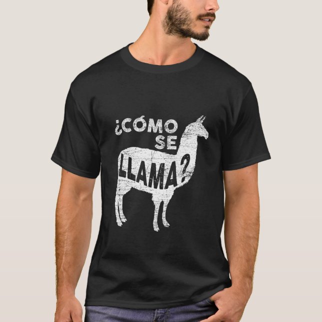 Camiseta Como se llama (Frente)