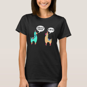 Camiseta Como Se Llama Alpaca Dizendo Costume De Lama