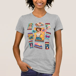 Camiseta Como se: Um Retroinspirado 80s